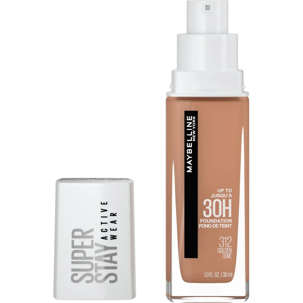 Maybelline New York Super Stay Full Coverage 30HR Foundation 312 Golden 4 Pack